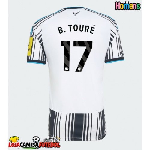 Camisa de Futebol Newcastle United Bazoumana Toure #17 Equipamento Principal 2026-27 Manga Curta